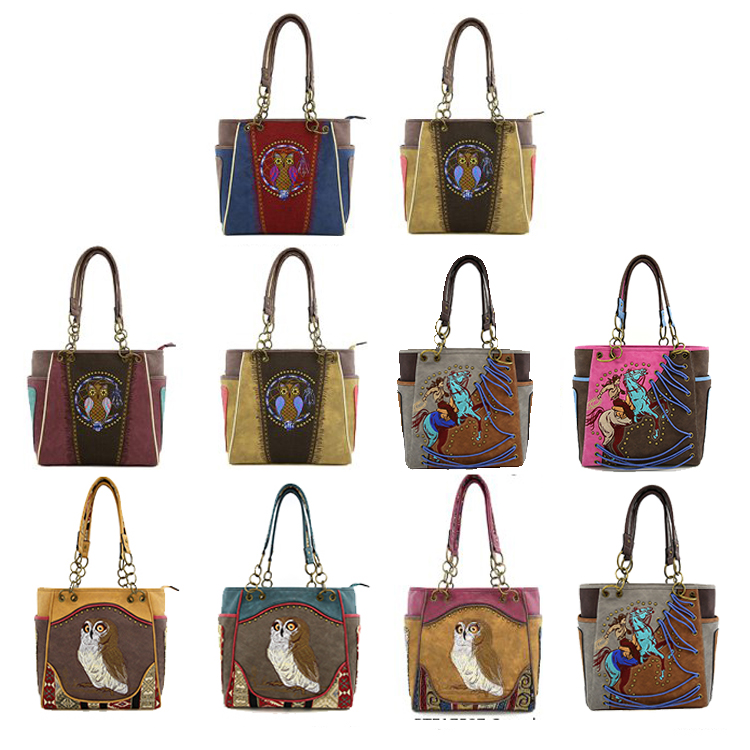 10 Western Montana Style Tote Bag Lot A